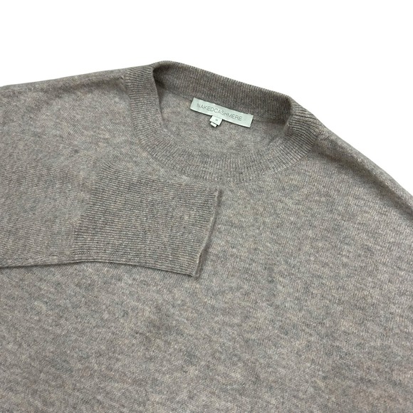 Nakedcashmere Women's Sweater Medium Purple Crewneck Lightweight Preppy - Picture 1 of 9
